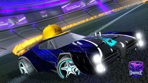 A Rocket League car design from THEKRUEMEL144