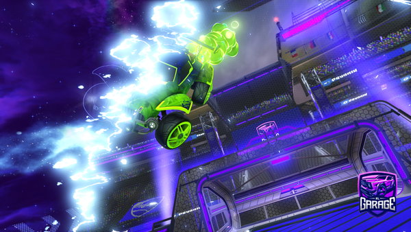 A Rocket League car design from kkgreenboy