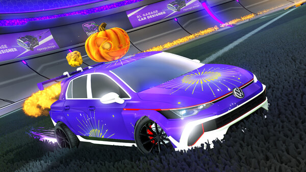 A Rocket League car design from KeeSkull81