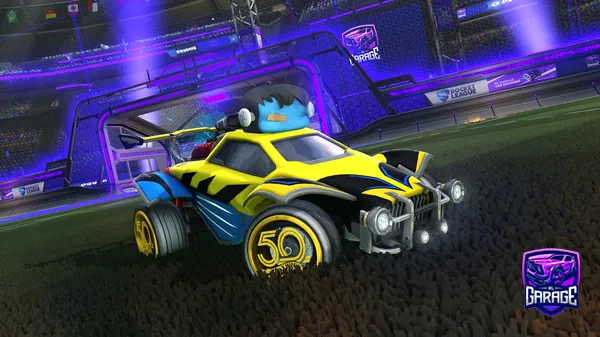 A Rocket League car design from D0ll06921