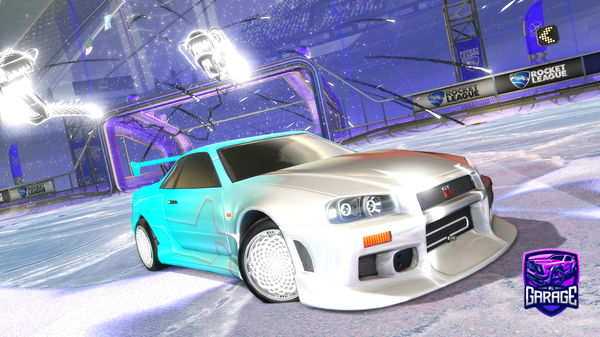 A Rocket League car design from JustMePanda