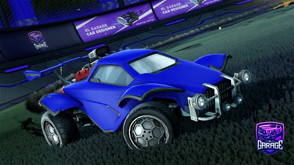 A Rocket League car design from colbsterlobster