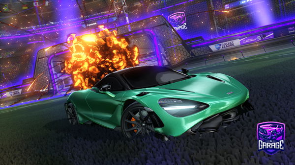 A Rocket League car design from HYPERXS65