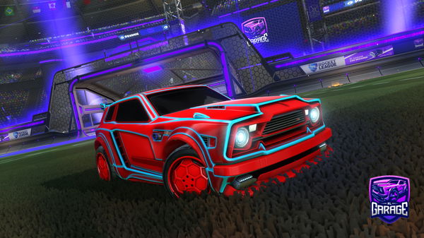 A Rocket League car design from Jaws7381