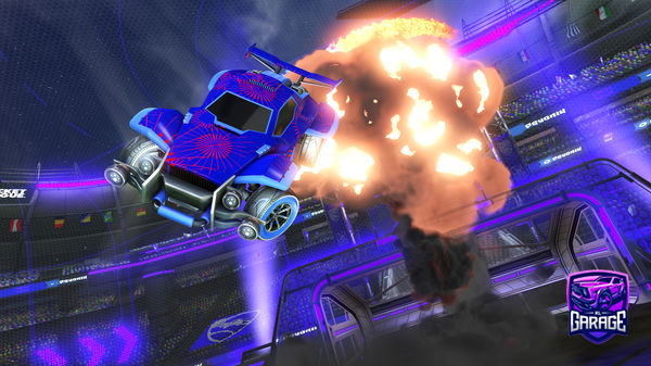 A Rocket League car design from supeNoah