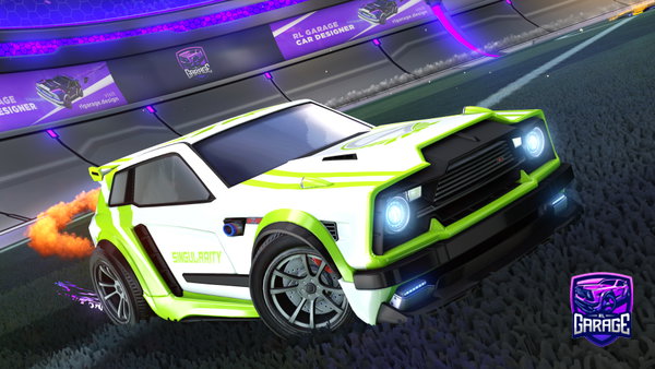 A Rocket League car design from Thets02