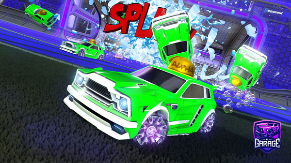 A Rocket League car design from LsmileK