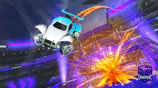 A Rocket League car design from sadspivey