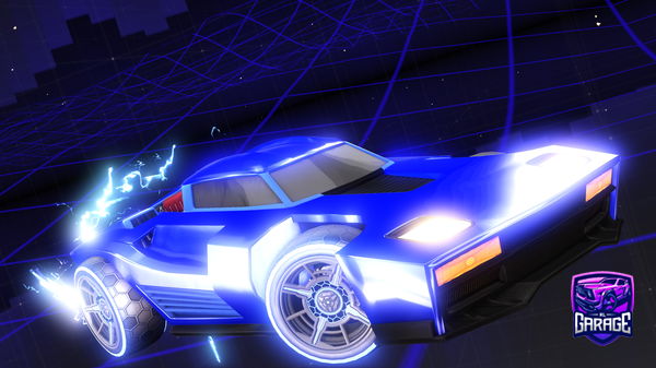 A Rocket League car design from Capybara_RL