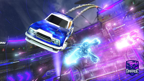 A Rocket League car design from HockeyGar27