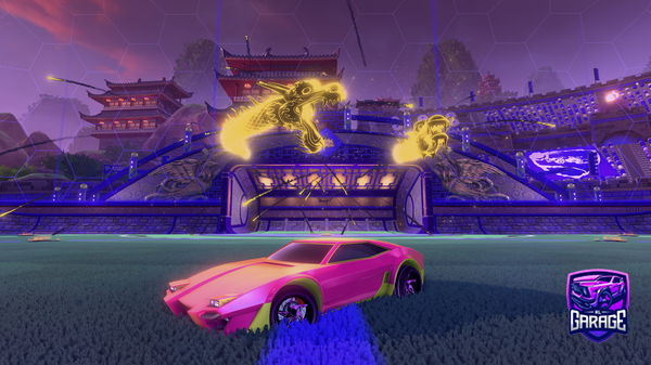 A Rocket League car design from MrTeaYT