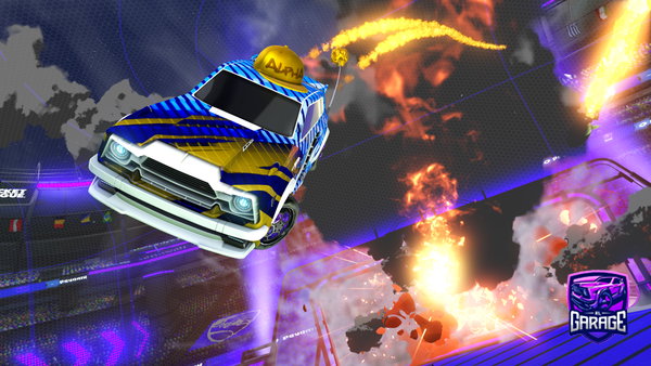 A Rocket League car design from RLCSzen