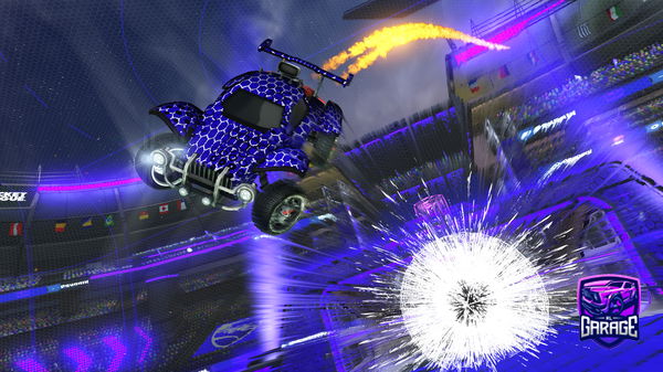 A Rocket League car design from Whoisshim