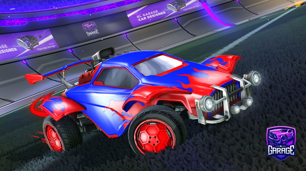 A Rocket League car design from ExotikSC