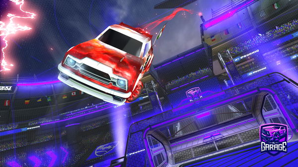 A Rocket League car design from JatekFan18