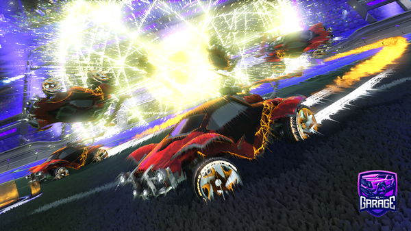 A Rocket League car design from McchickenYT
