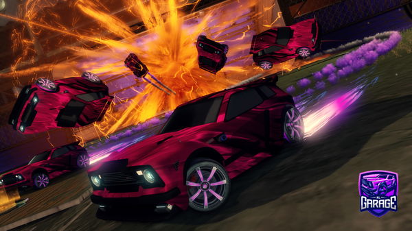 A Rocket League car design from jukumies