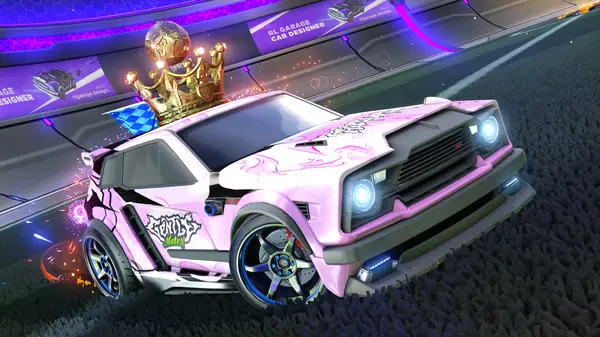 A Rocket League car design from leo345