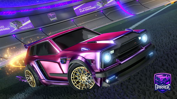 A Rocket League car design from IzarRL