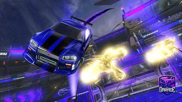 A Rocket League car design from Yanis1o