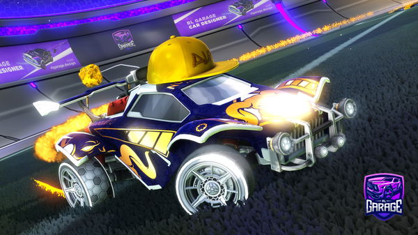 A Rocket League car design from NightWolf7002