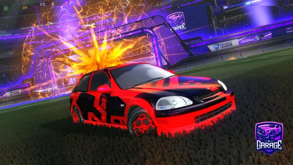 A Rocket League car design from alfiewest91