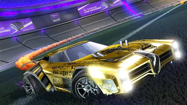 A Rocket League car design from GO_TOUCH_SOME_GRASS