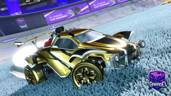 A Rocket League car design from EagleRise123