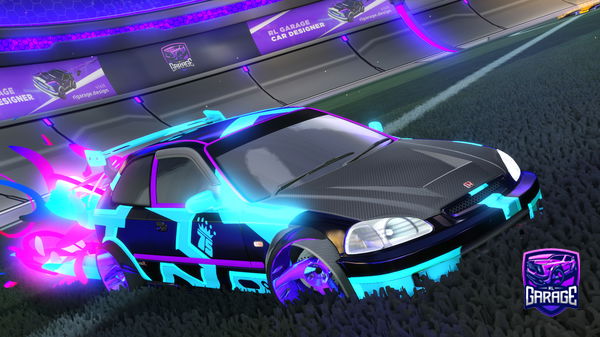 A Rocket League car design from Xoticgg