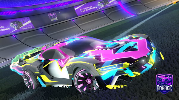 A Rocket League car design from SmartCatOffical