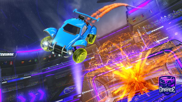 A Rocket League car design from TheSteelGuy5