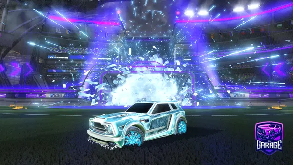 A Rocket League car design from MEME-LOUS
