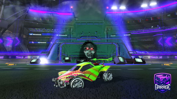 A Rocket League car design from toxic-chicken5