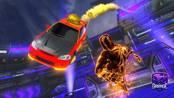 A Rocket League car design from Lolokingswim