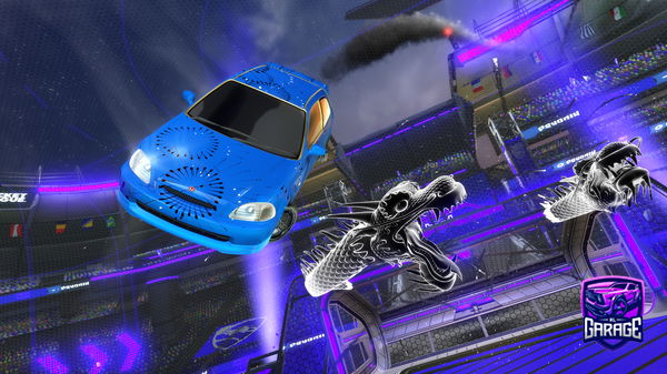 A Rocket League car design from Ltoast