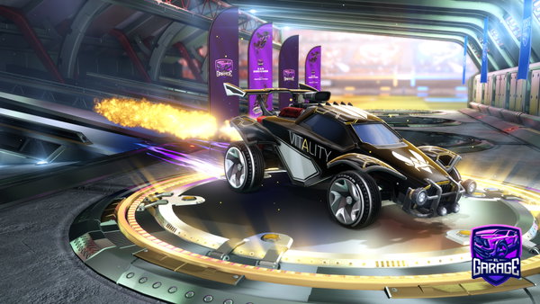 A Rocket League car design from Qman23