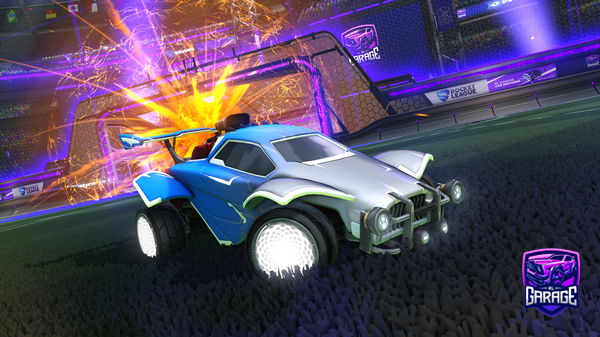 A Rocket League car design from cgarcia55