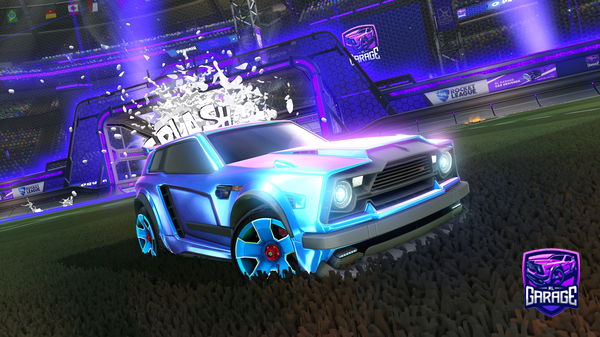 A Rocket League car design from sethypo0