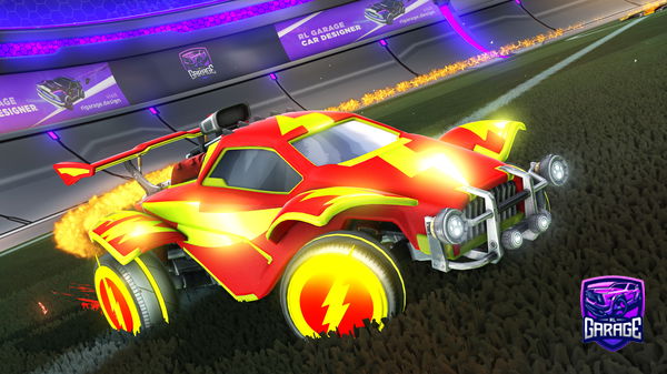 A Rocket League car design from Jaxon_rl