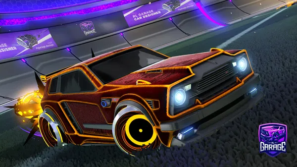 A Rocket League car design from TicTacToast