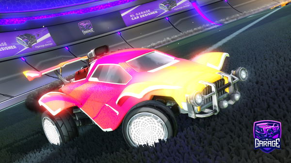 A Rocket League car design from SmileyPants