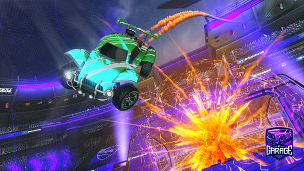 A Rocket League car design from Milestheidiot