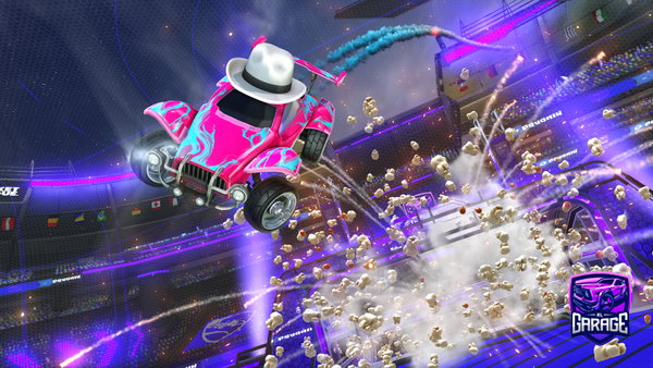 A Rocket League car design from bennyboyaggie