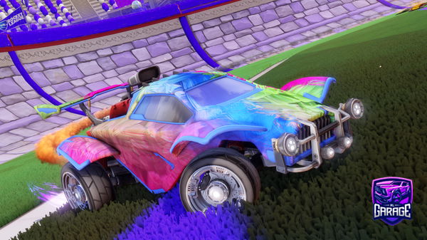 A Rocket League car design from BoxedByAhmedxD