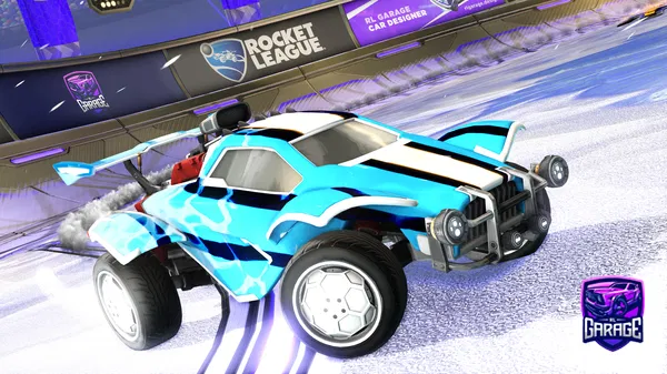 A Rocket League car design from Quantum_shot