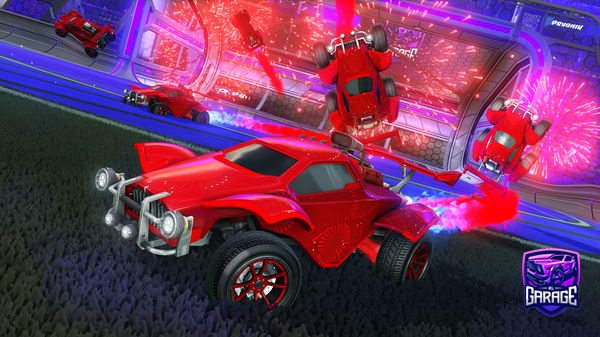 A Rocket League car design from Dman1010