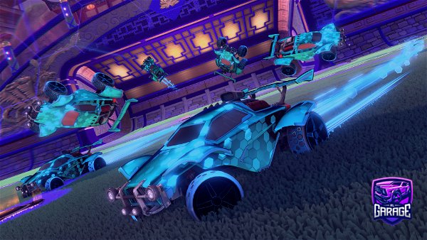 A Rocket League car design from Bitsy09