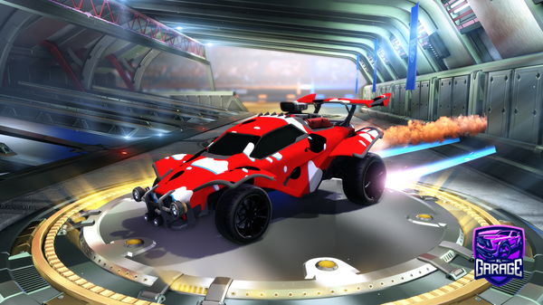 A Rocket League car design from udog