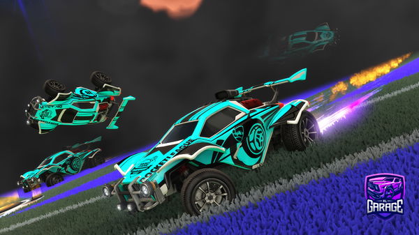 A Rocket League car design from A593CT