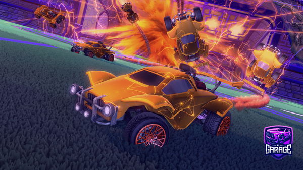 A Rocket League car design from Meddyistcool